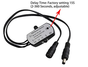 DC 5V-24V 5A PIR Motion Activated Sensor Switch with DC Coupler Cable for LED Strip Light chennai india